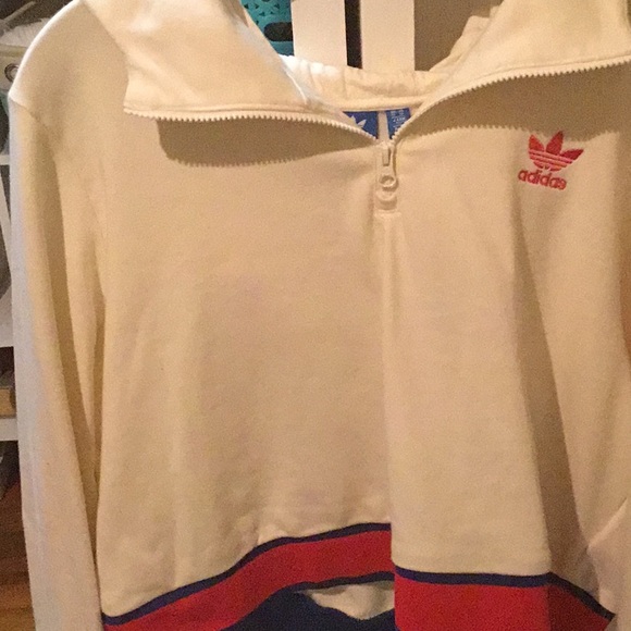 adidas Tops - VINTAGE adiadas quarter zip